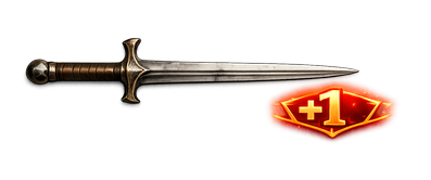 Obyčejný krátký meč se zašlou čepelí